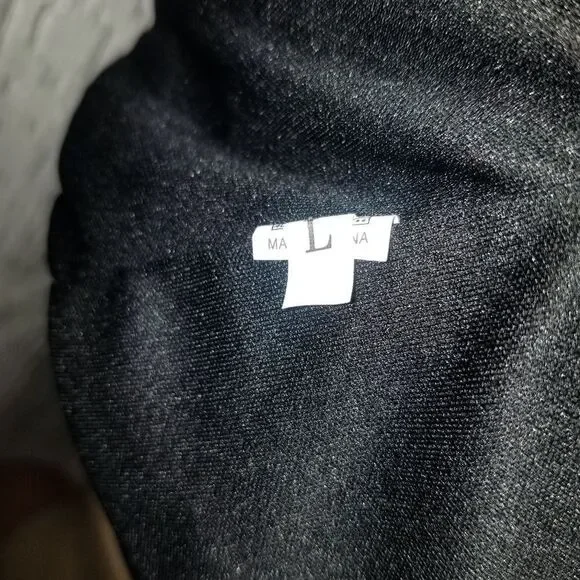 VIJIV+vintage 1920s sequined flapper dress +red new Large - Picture 3 of 16